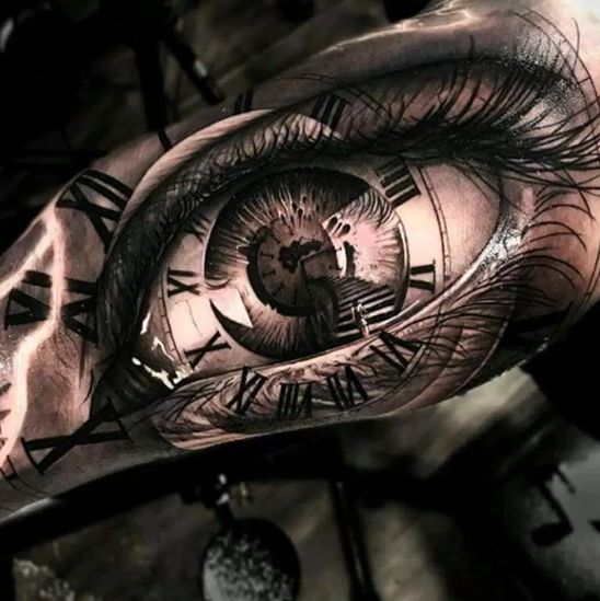 Eye tattoo