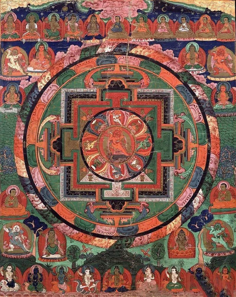 Five God Mandala