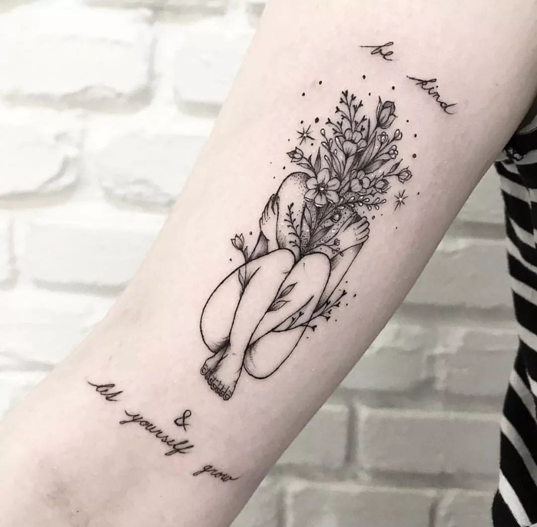 Forearm tattoo for women