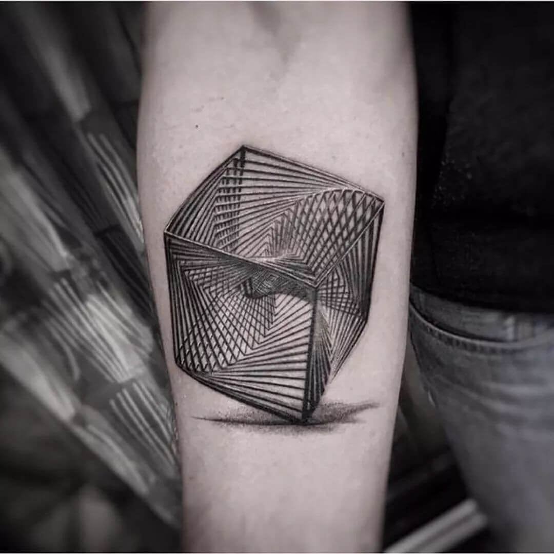 Geometric tattoo