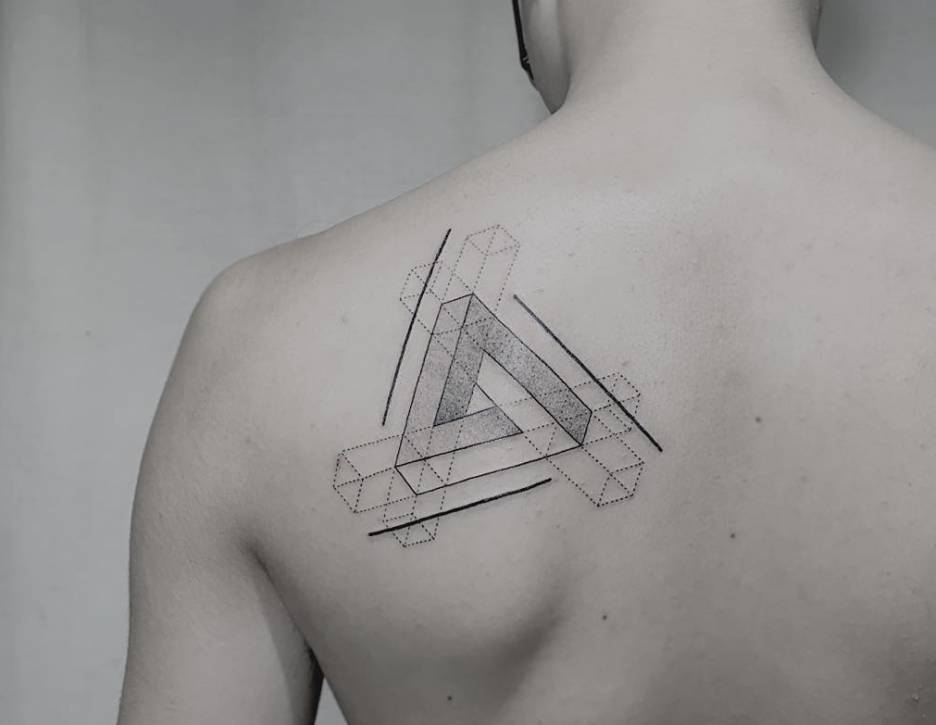 Geometric tattoo