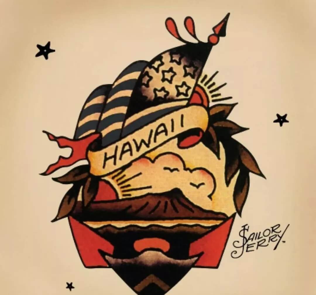 Hawaiian tattoo