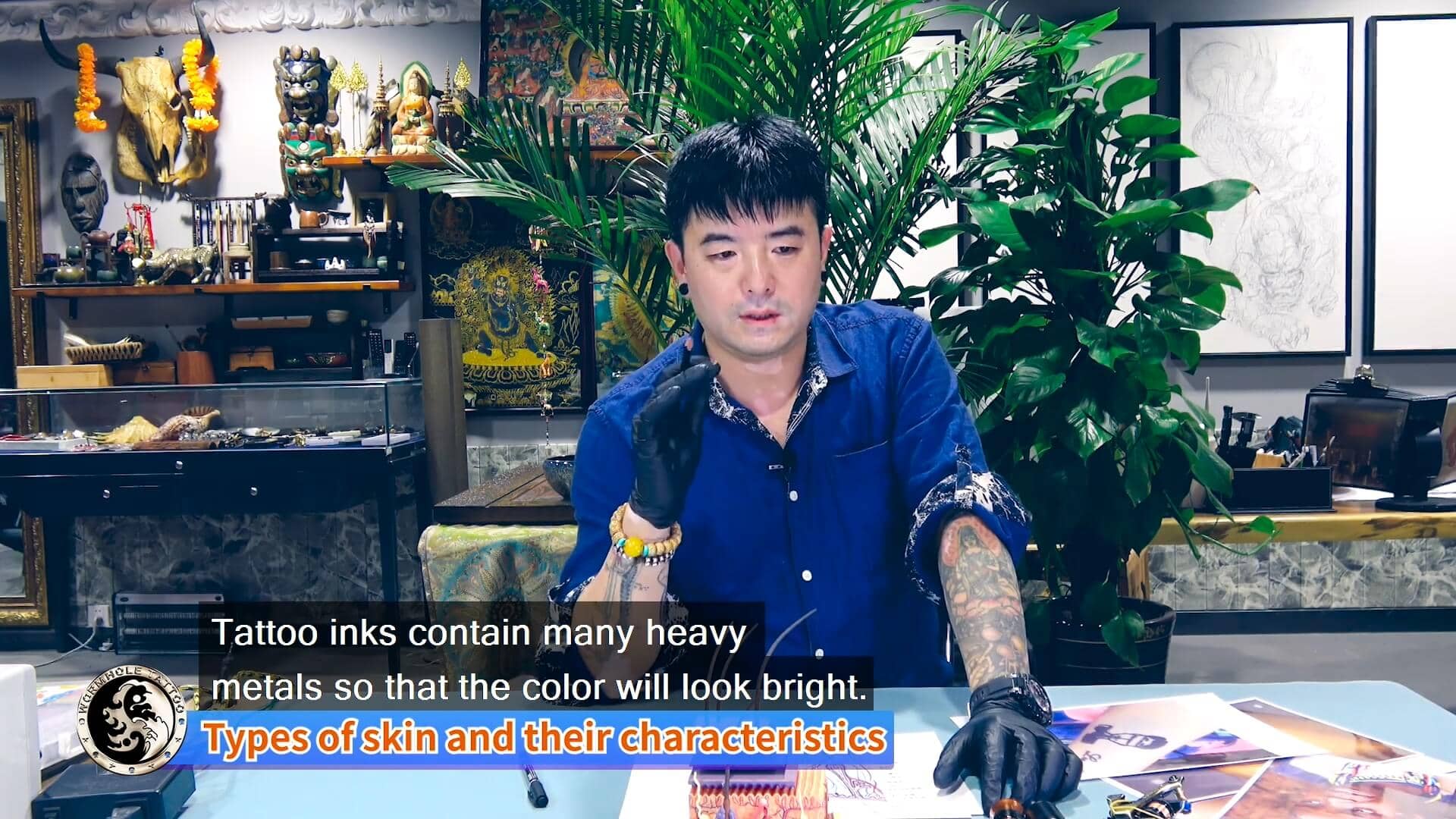 How to make a tattoo on different skins
