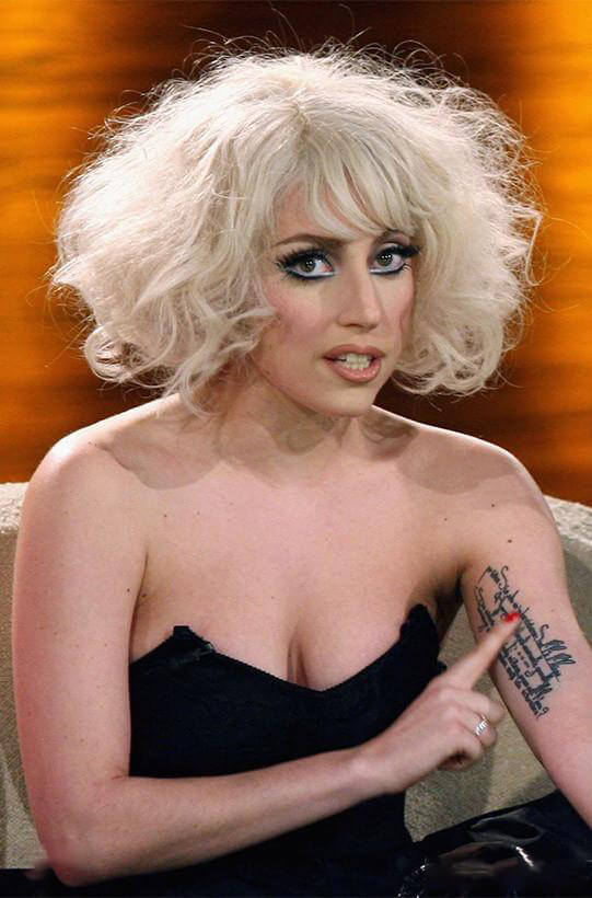 Lady Gaga's tattoo