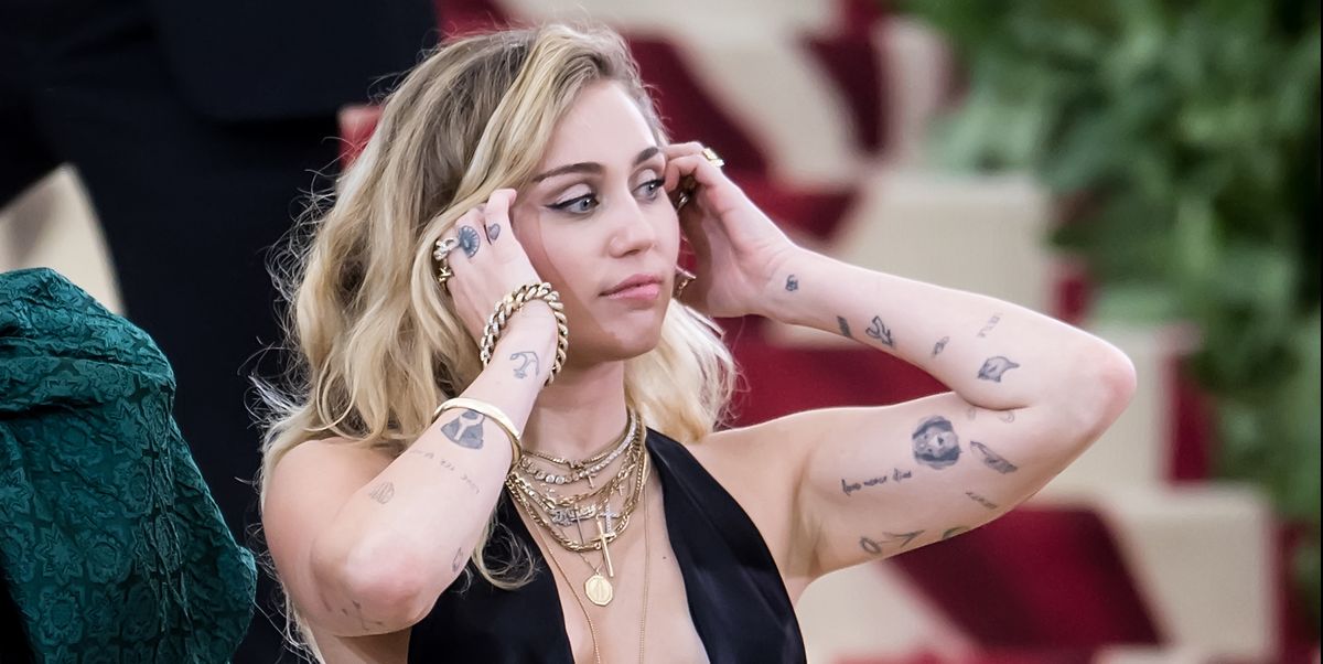 Miley Cyrus's tattoo