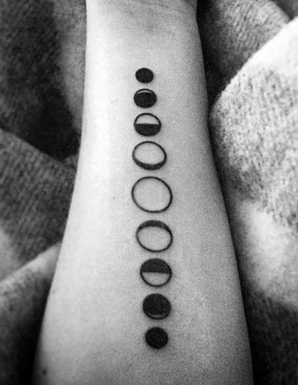 Moon Phase tattoo