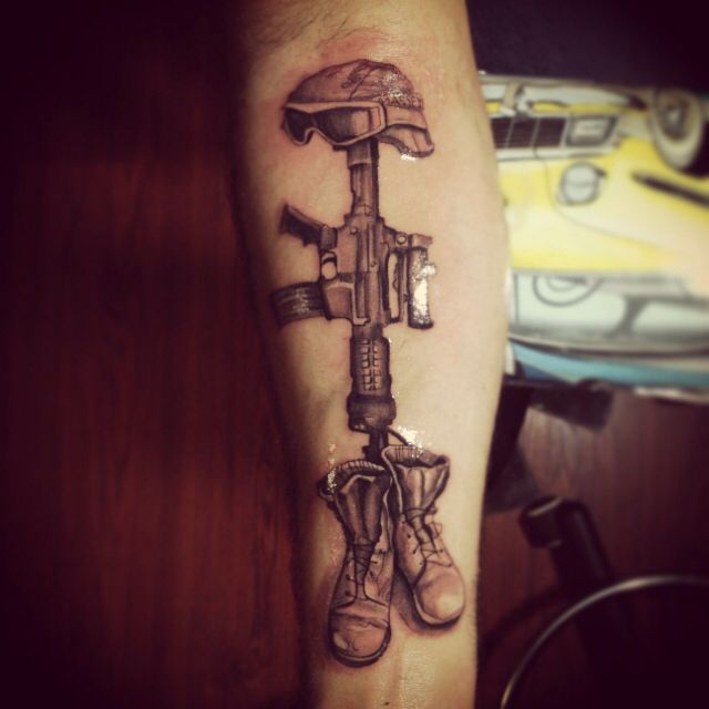 Soldier Memorial Tattoo