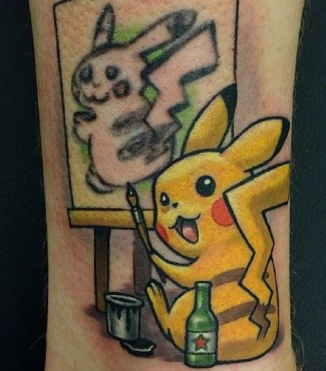 anime tattoo