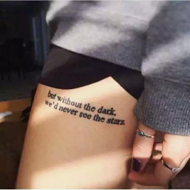 Biblical quote tattoos designs,bible quote tattoo on thigh… | Flickr