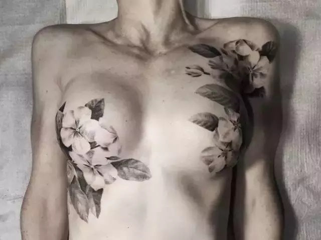 breast tattoo