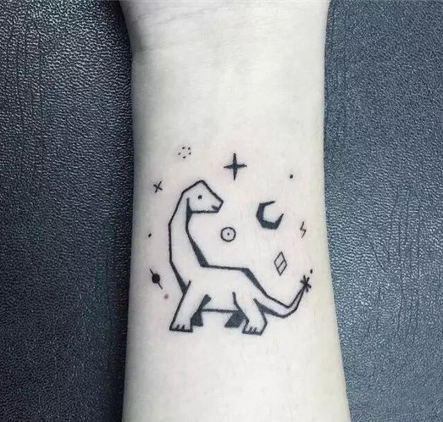 cartoon tattoo for girls