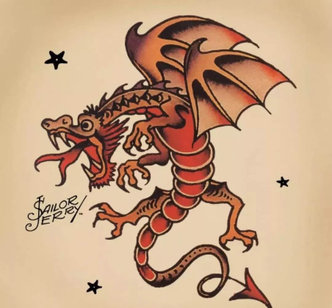 dragon tattoo