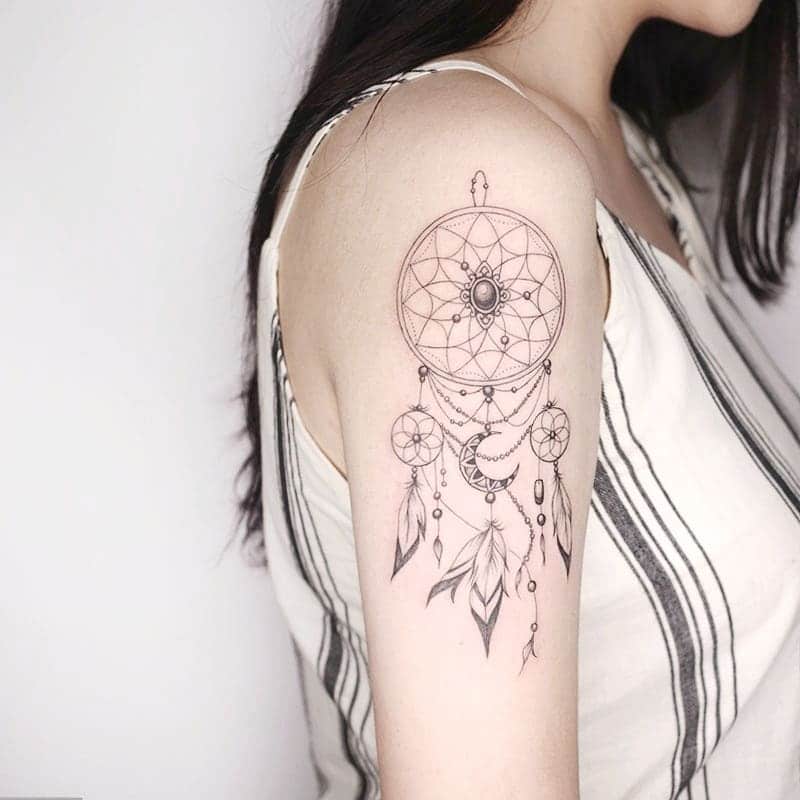 30 Dream Catcher Tattoo Ideas for Men and Women  100 Tattoos