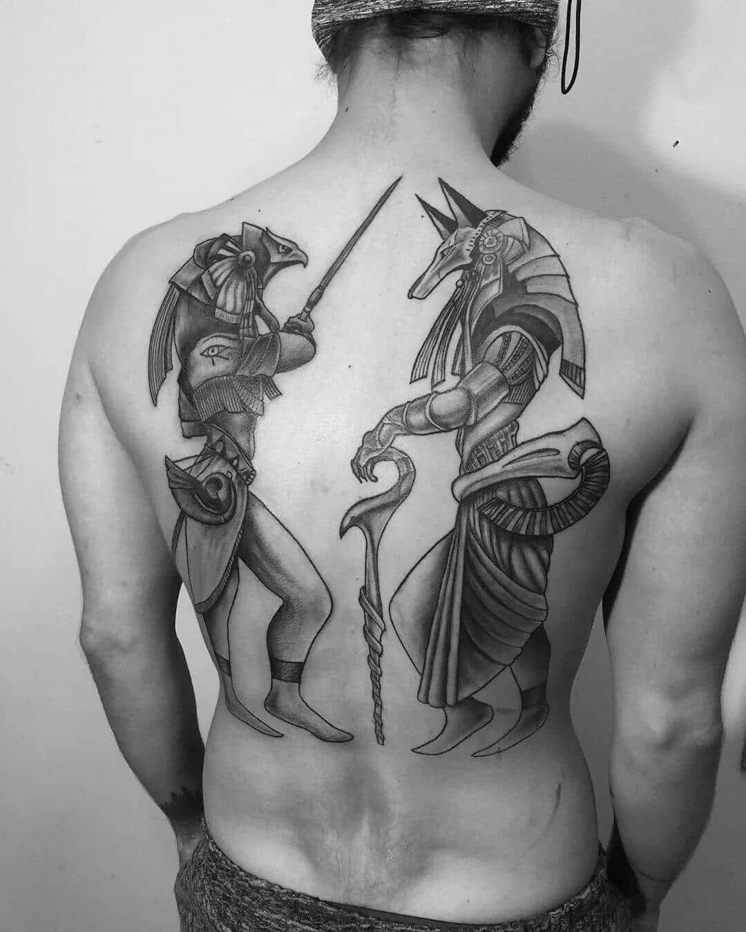 Ra Egyptian God cover up tattoo (in progress) | Miguel Angel… | Flickr