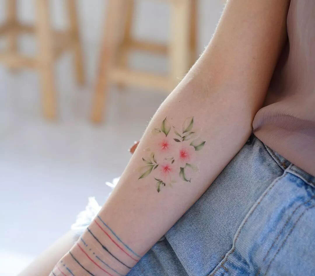 flower tattoo