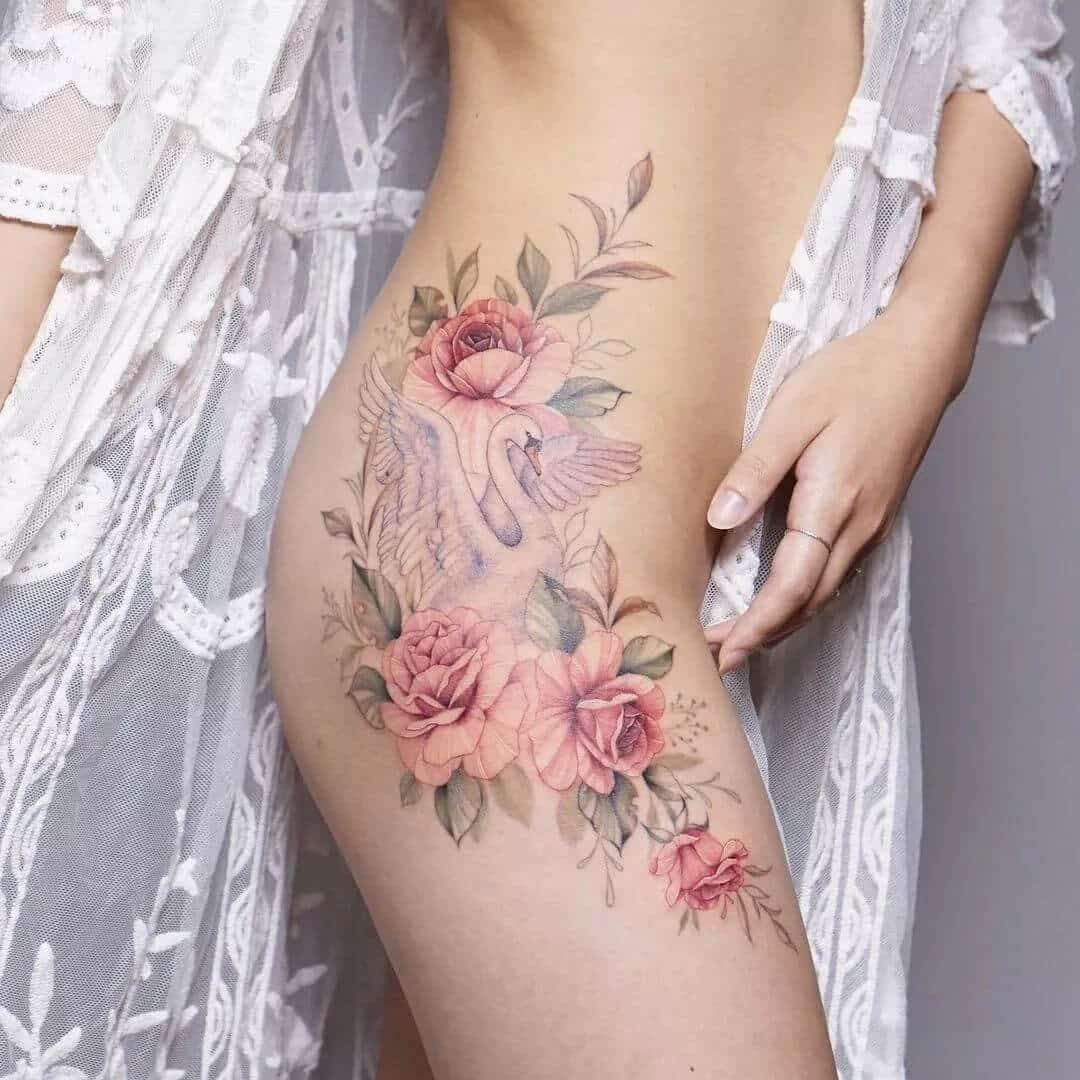 flower tattoo