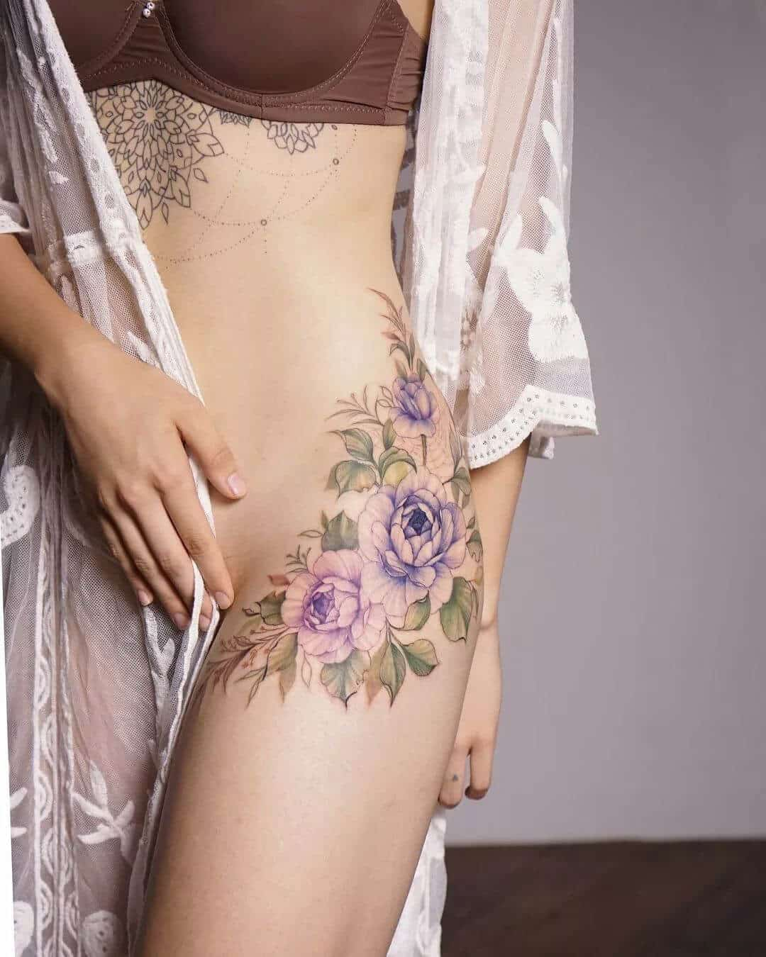 flower tattoo