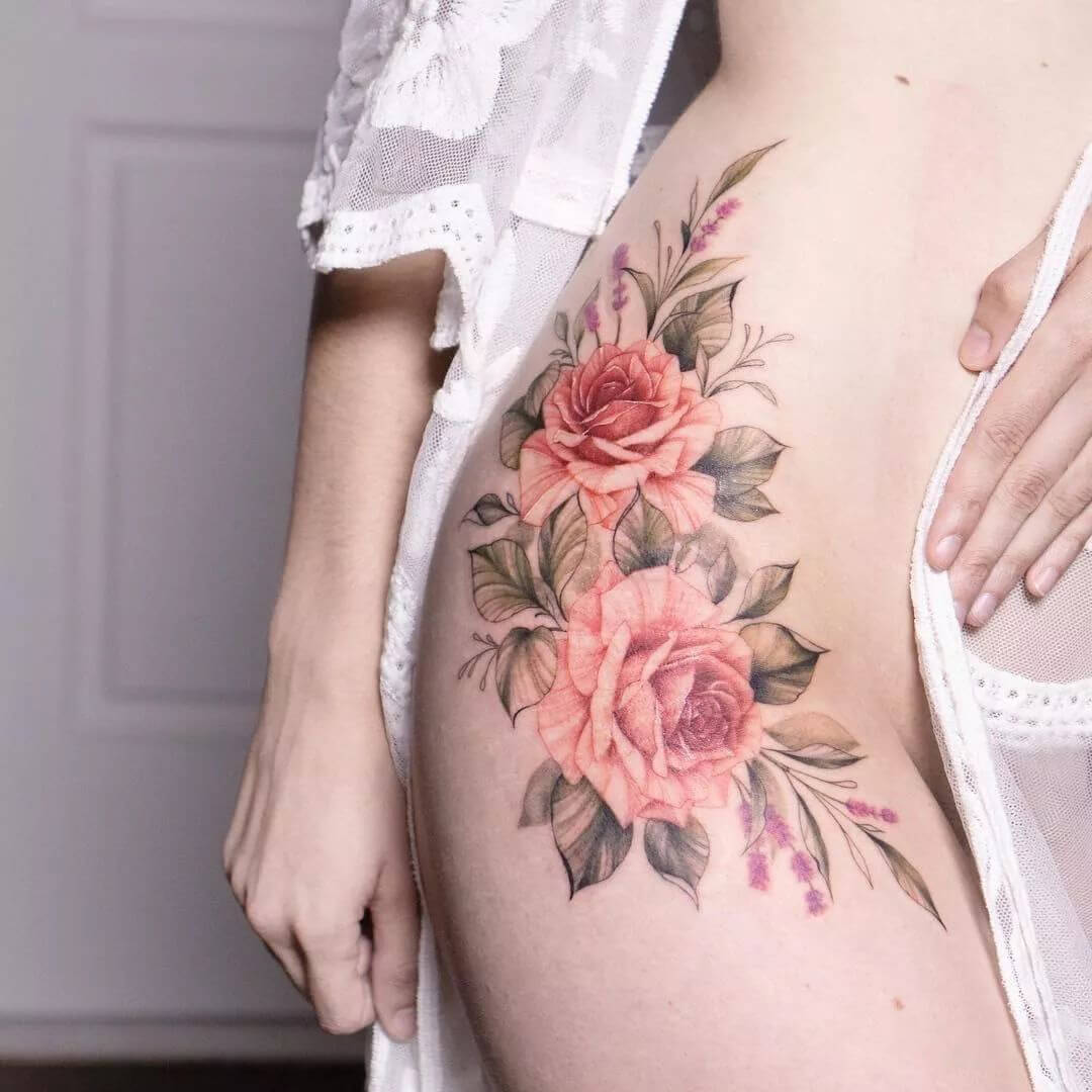 flower tattoo