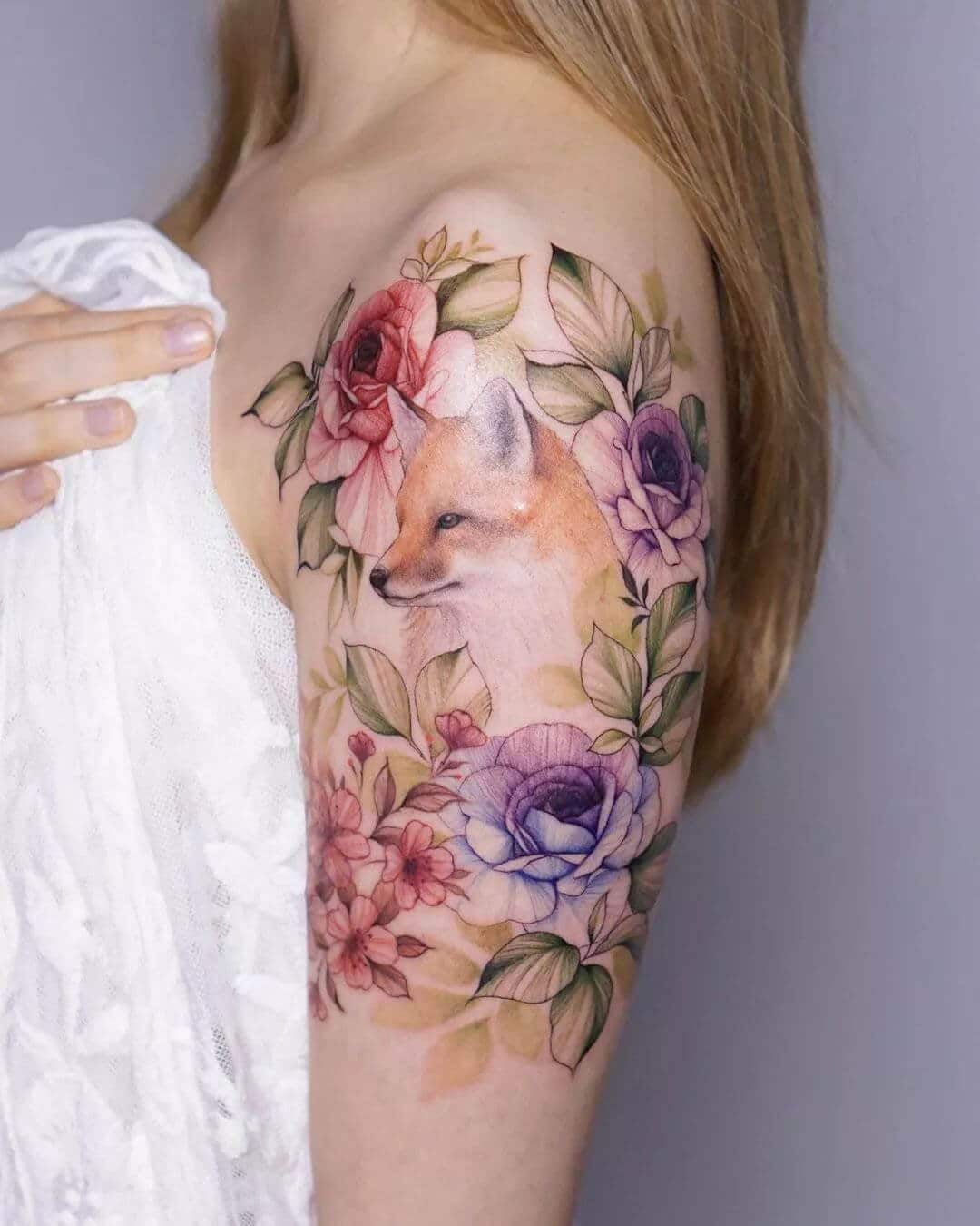 flower tattoo