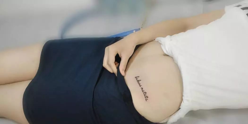 hip tattoo for girl