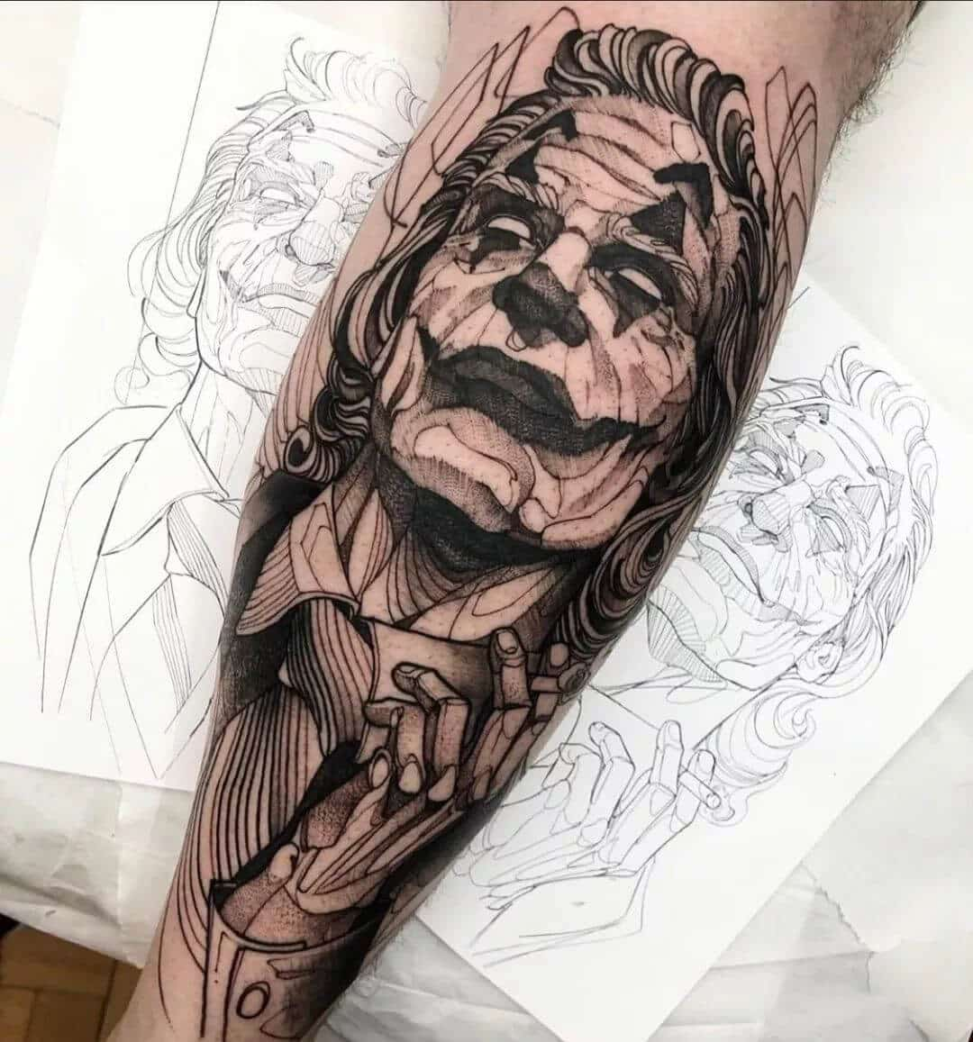 joker tattoo