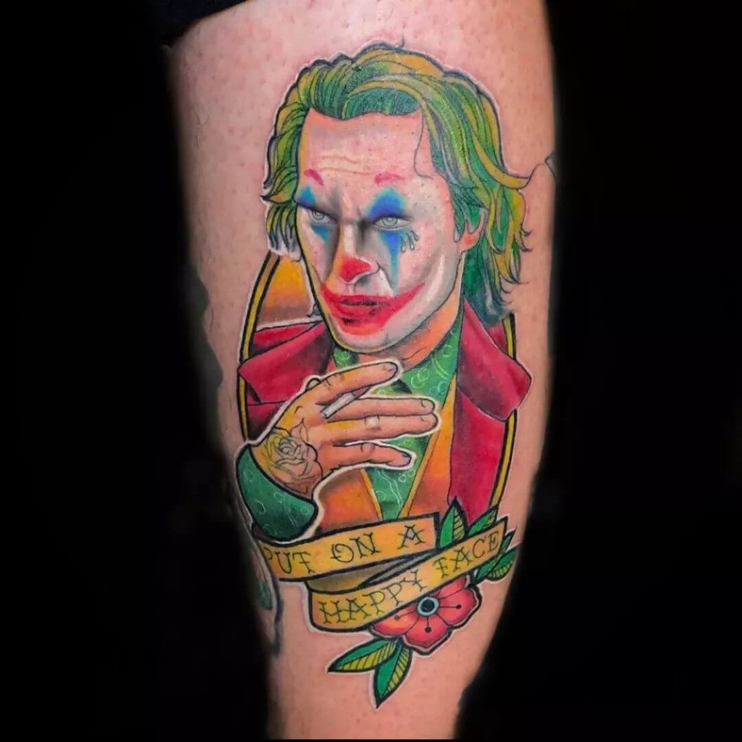 joker tattoo