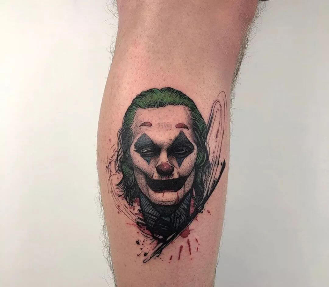 joker tattoo