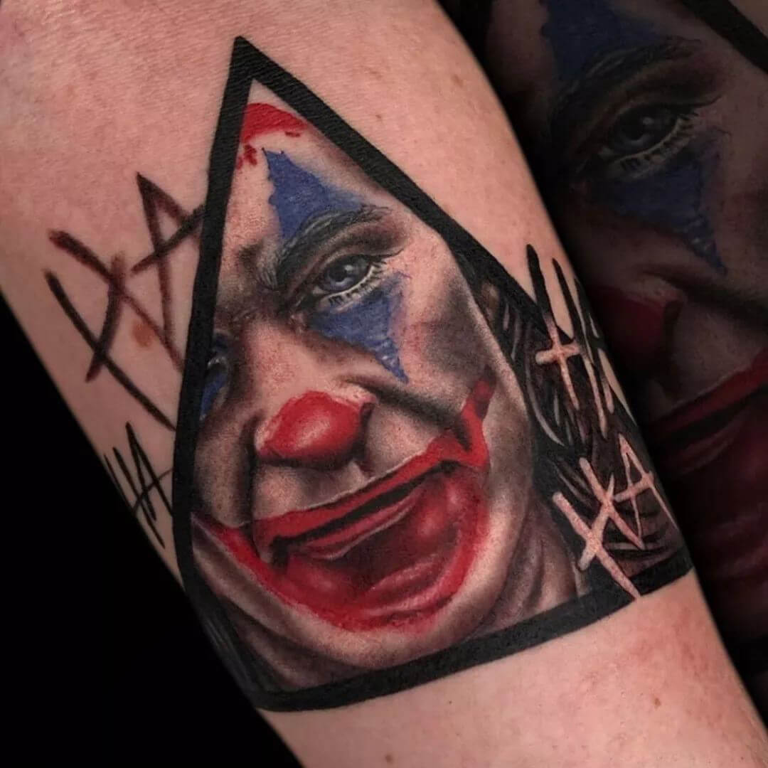 joker tattoo