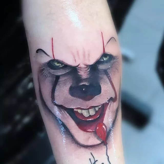 joker tattoo