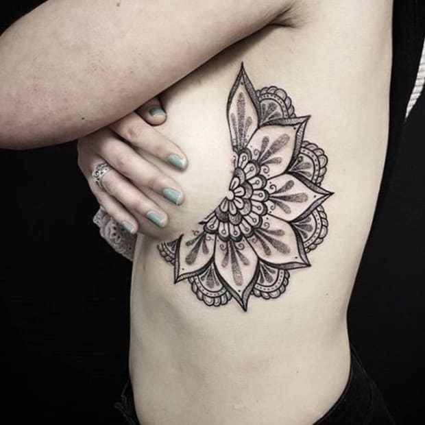 mandala tattoo for women