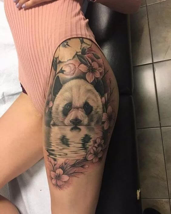 panda tattoo