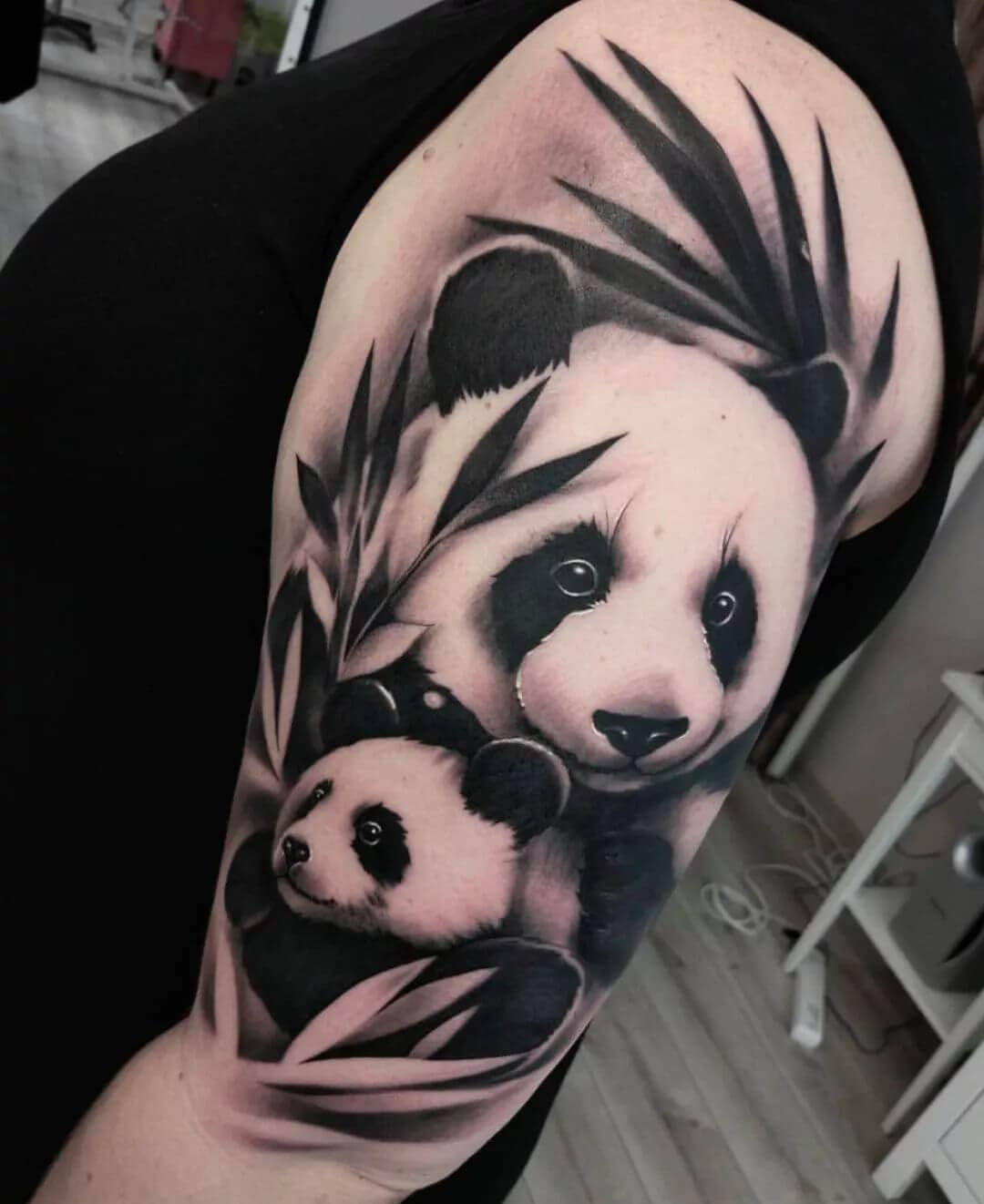 panda tattoo