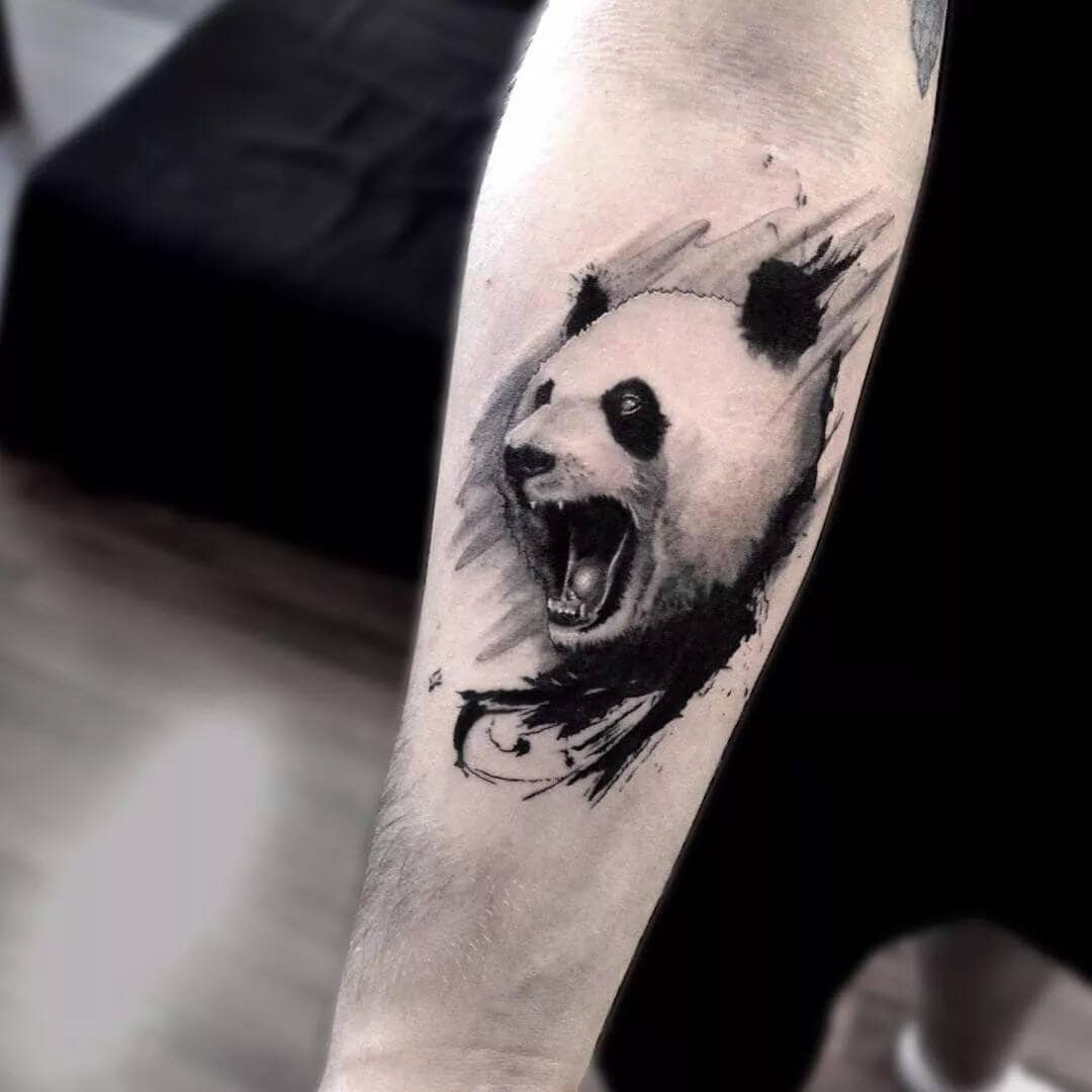 panda tattoo