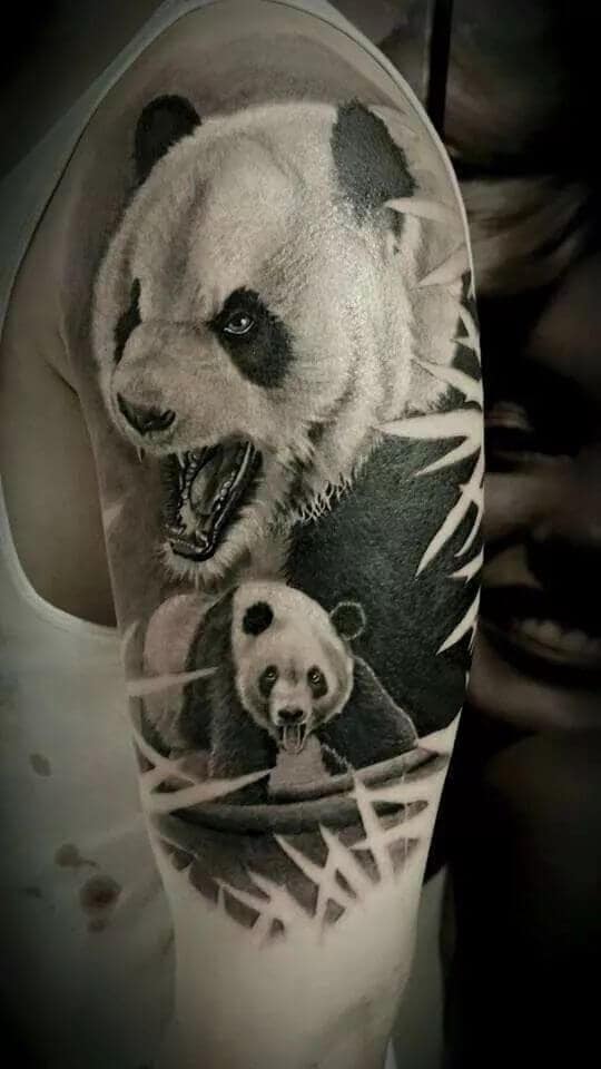 panda tattoo