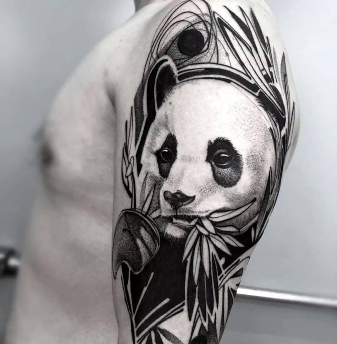 panda tattoo