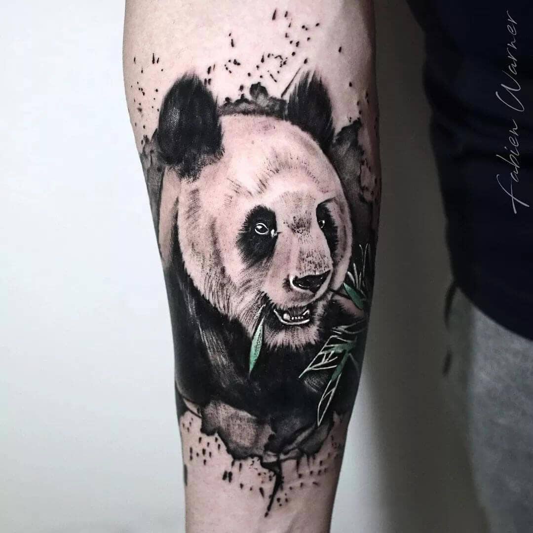 panda tattoo