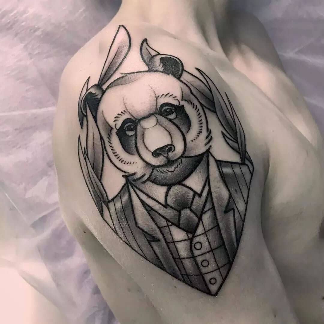 panda tattoo