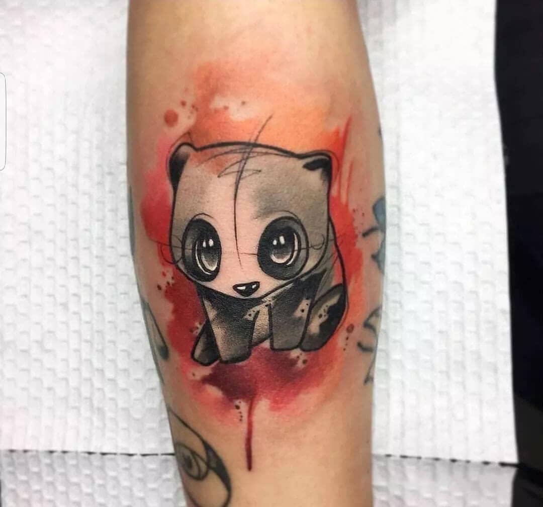 panda tattoo