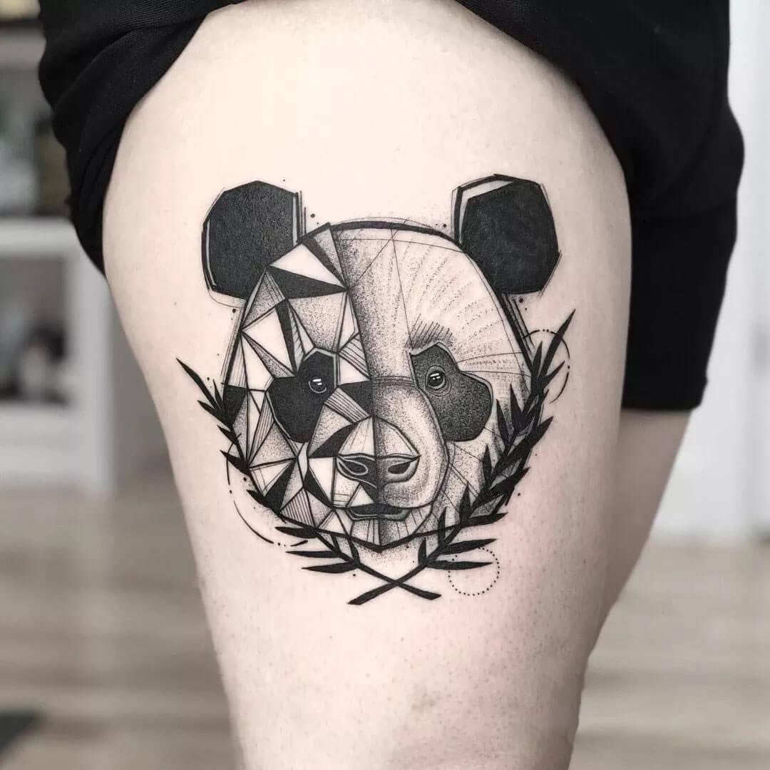 panda tattoo