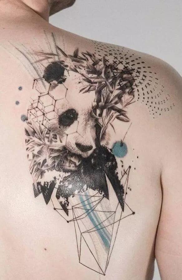 panda tattoo