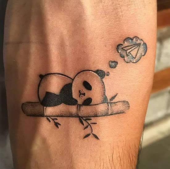 panda tattoo