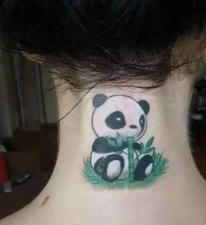 panda tattoo