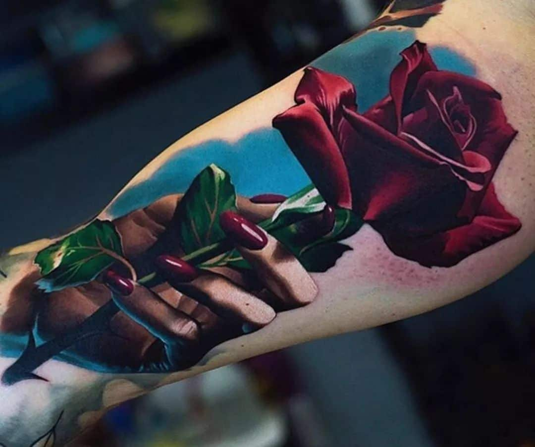 rose tattoo