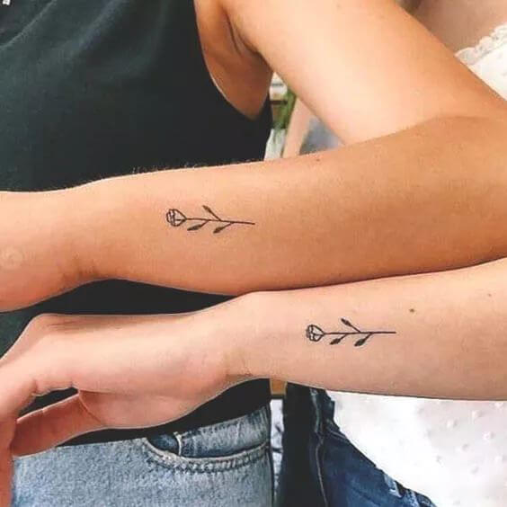 20 Cute Tattoo Designs For The Best Friends - Bored Art
