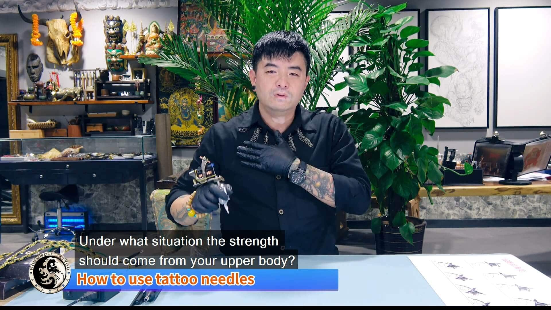 tattoo needle skill