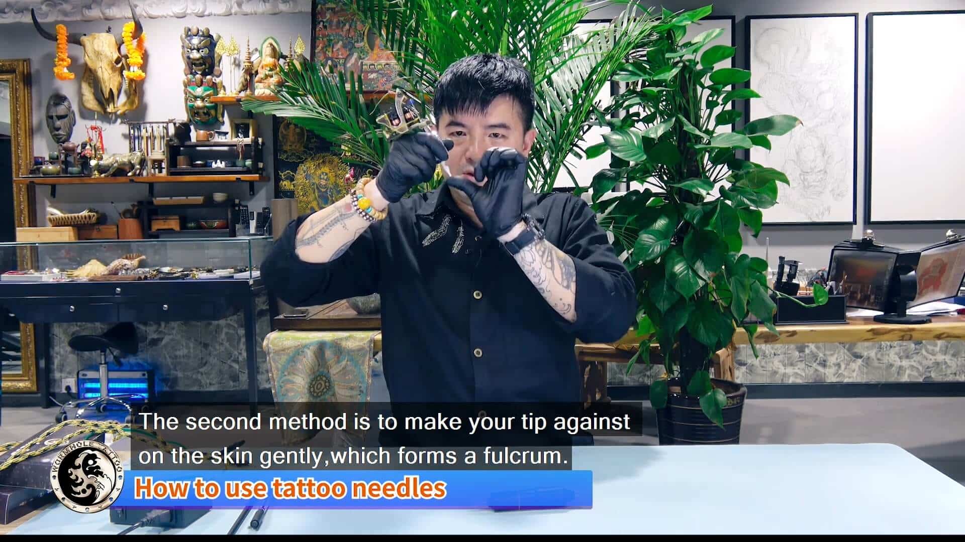 tattoo needle skill 