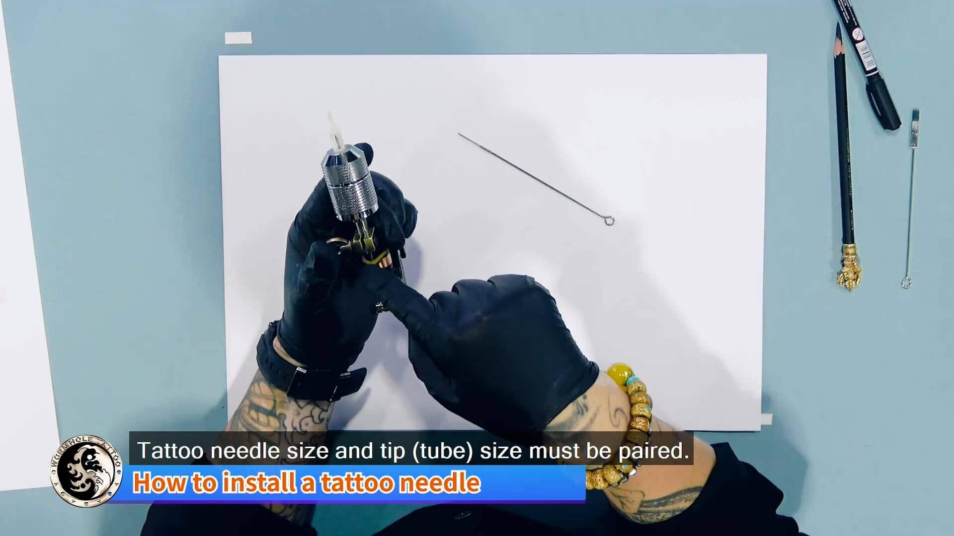 tattoo needle skill
