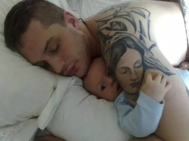 tom hardy's and his son