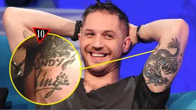 tom hardy's tattoo