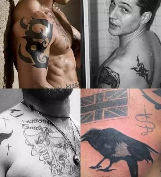 tom hardy's tattoos